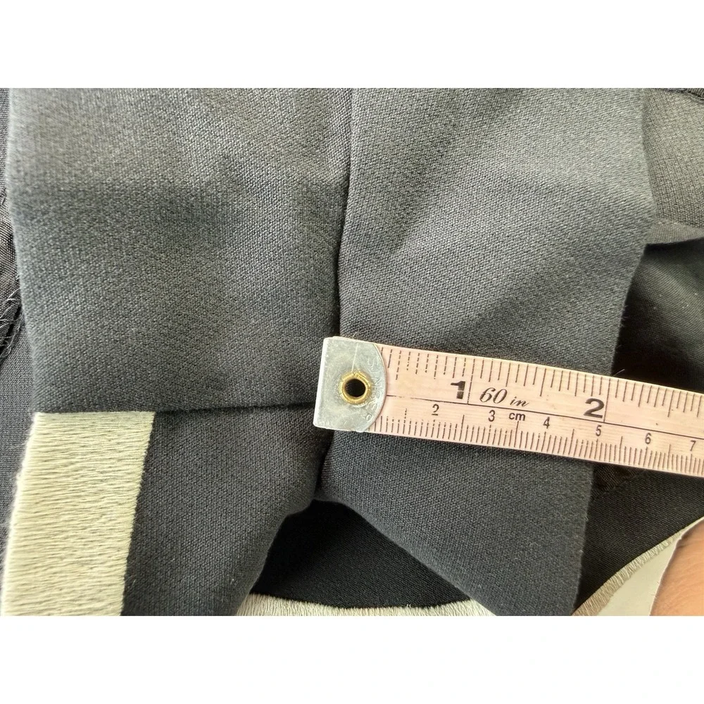 Anthropologie Maeve Scallop Skort US Size 10 Black New - Picture 9 of 12